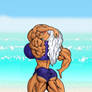 Urd's Lucious Backside and Muscle Beach Front