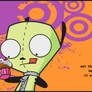 Gir with Cupcake