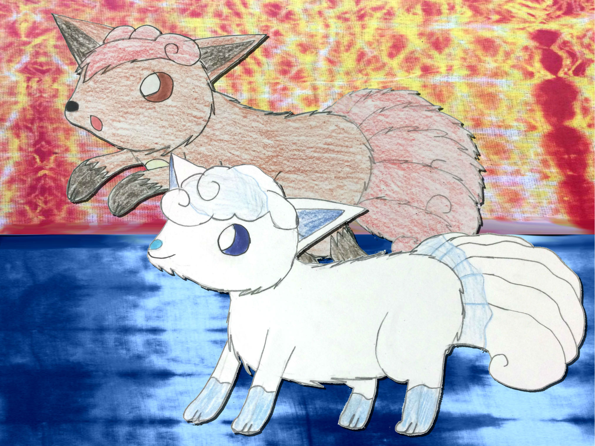 Vulpix poster by Vaya-Dragon on DeviantArt