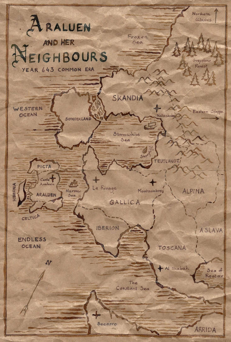 Ar Rida Ranger's Apprentice Map Ranger's Apprentice Map I by MidsummerBluebird on DeviantArt