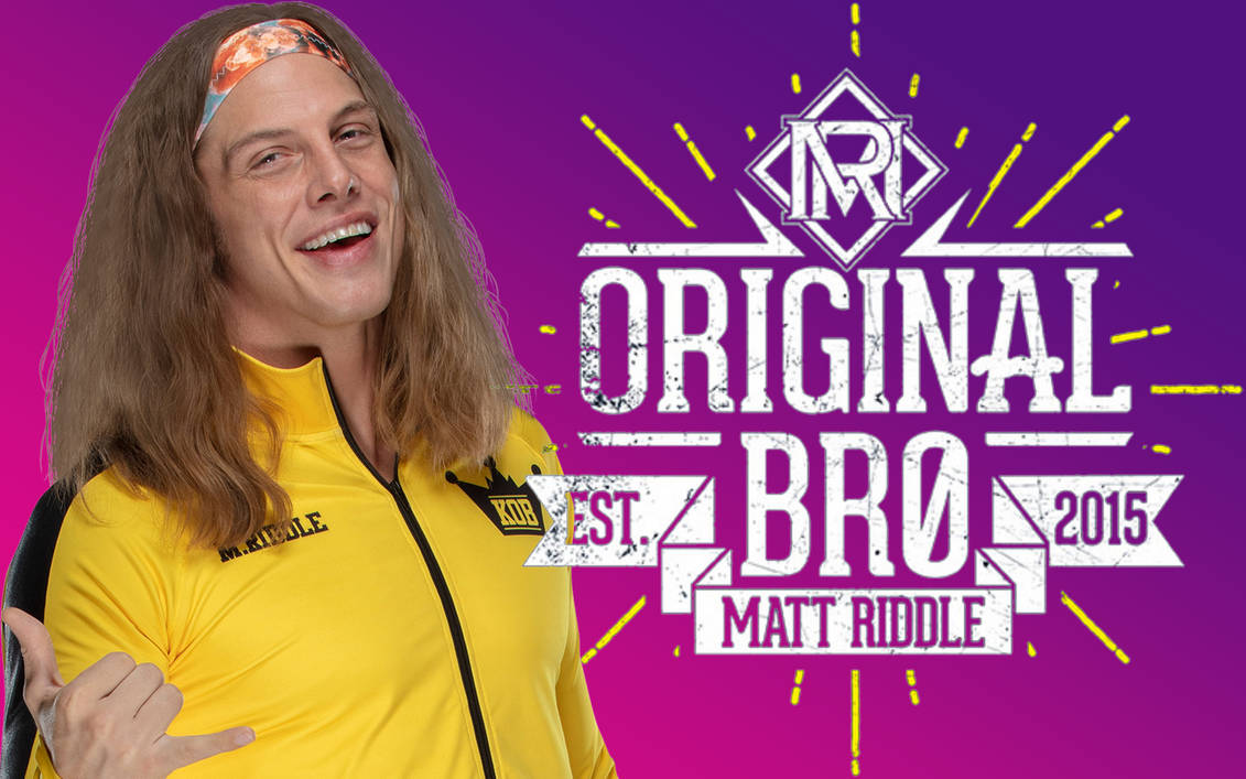 WWE Riddle Wallpaper by itsJPolar on DeviantArt