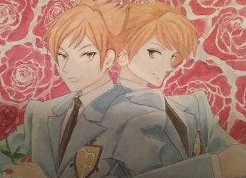 Hikaru and Kaoru Hitachiin