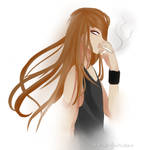 Smoking Away by Anji-Melody