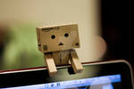 danbo series : waiting by rachelmyrna