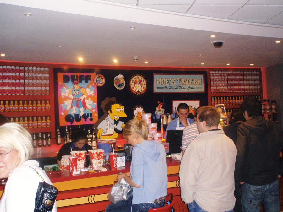 The Simpsons Moe's Tavern