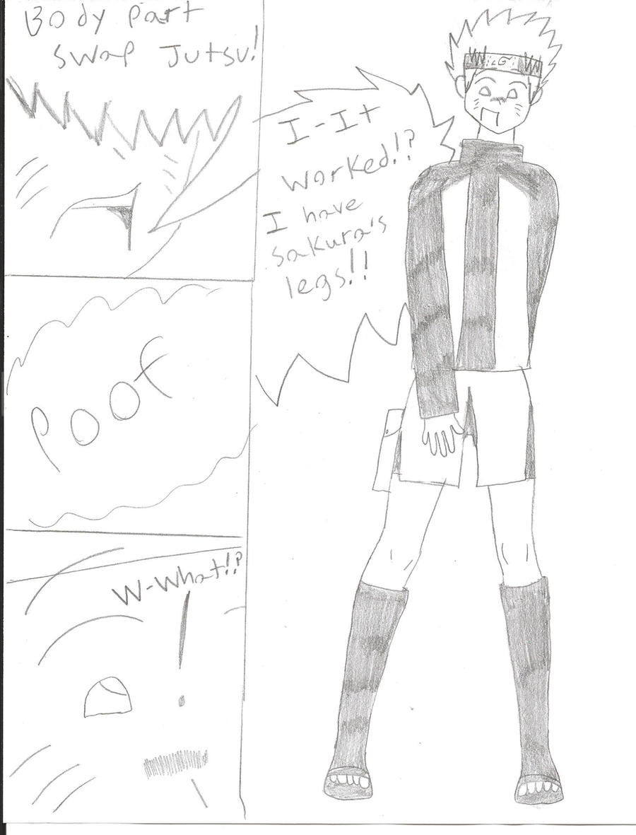 Naruto body part swap 4 by KayTheYatagarasu on DeviantArt