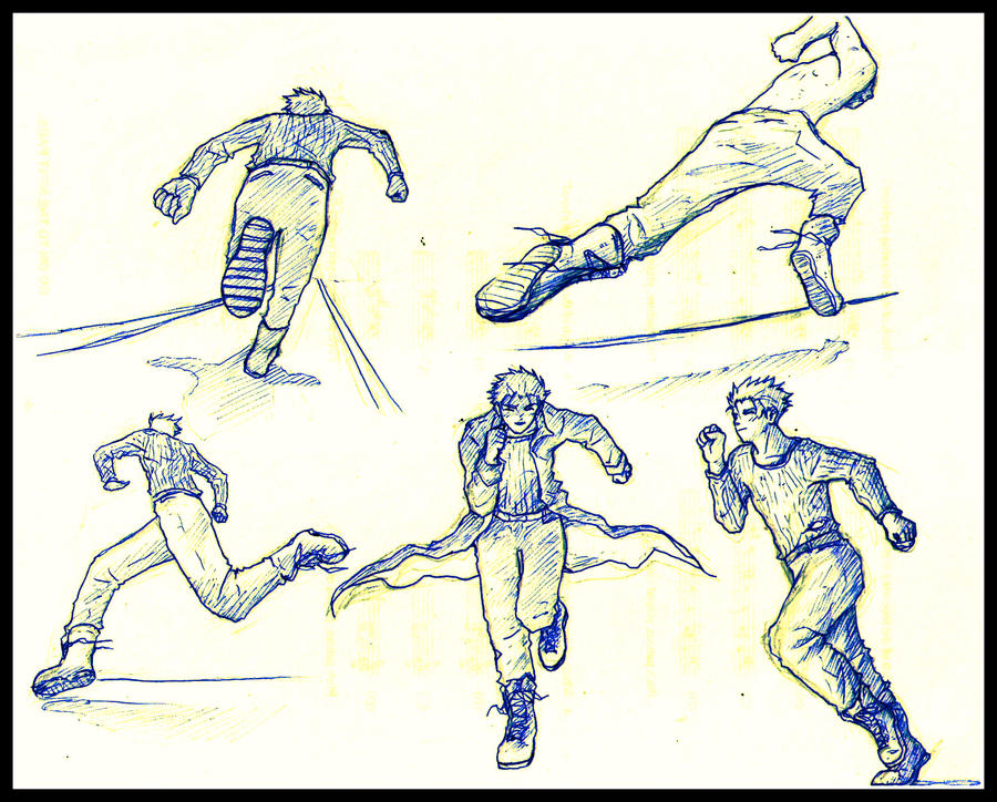 Running Poses by happylilsquirrel on DeviantArt