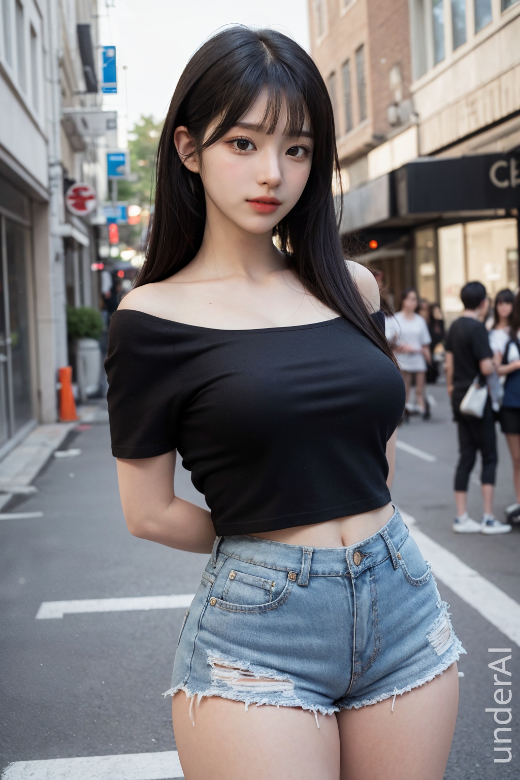 Deviantart Underai off shoulder top by underAI on DeviantArt