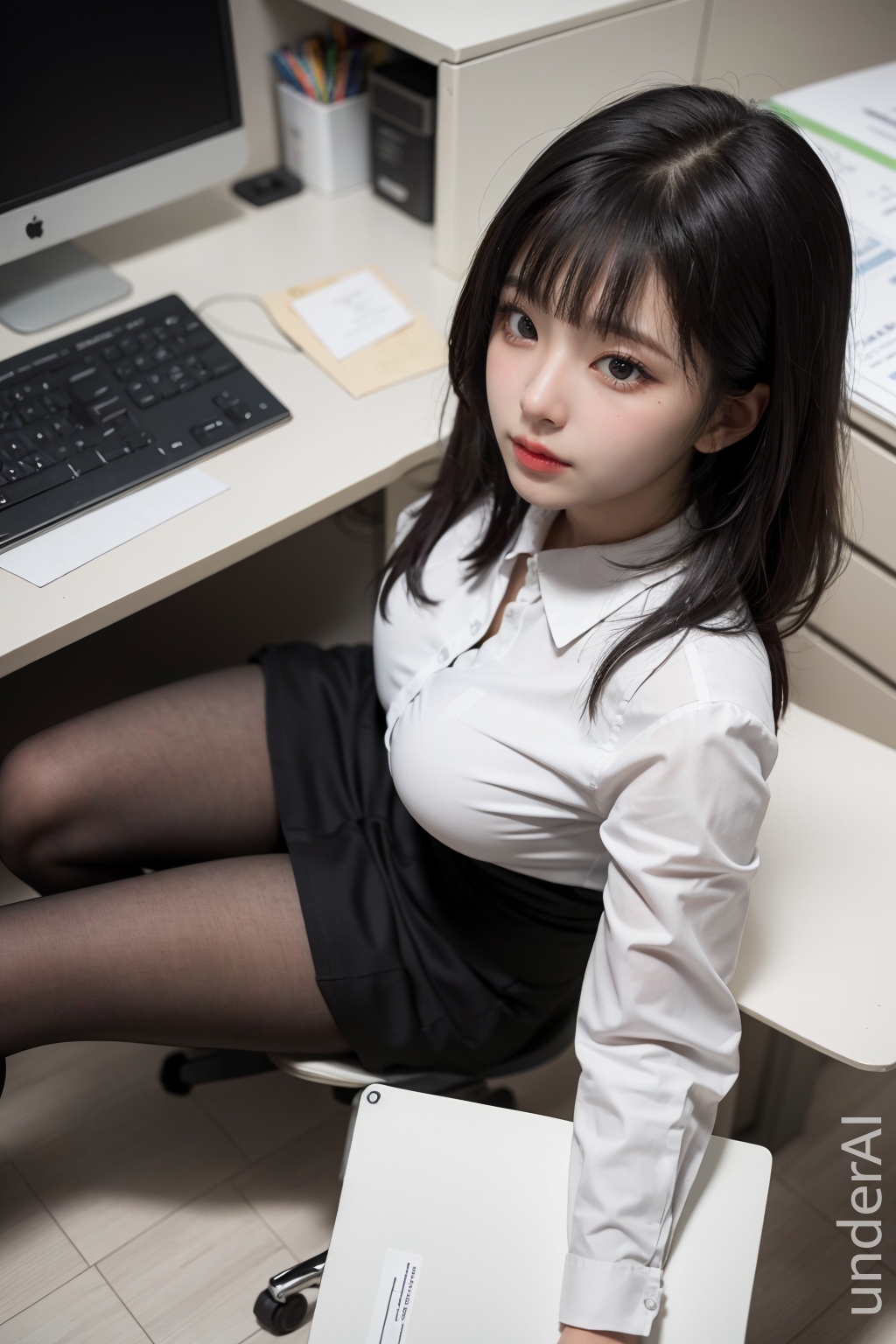 Deviantart Underai office lady by underAI on DeviantArt