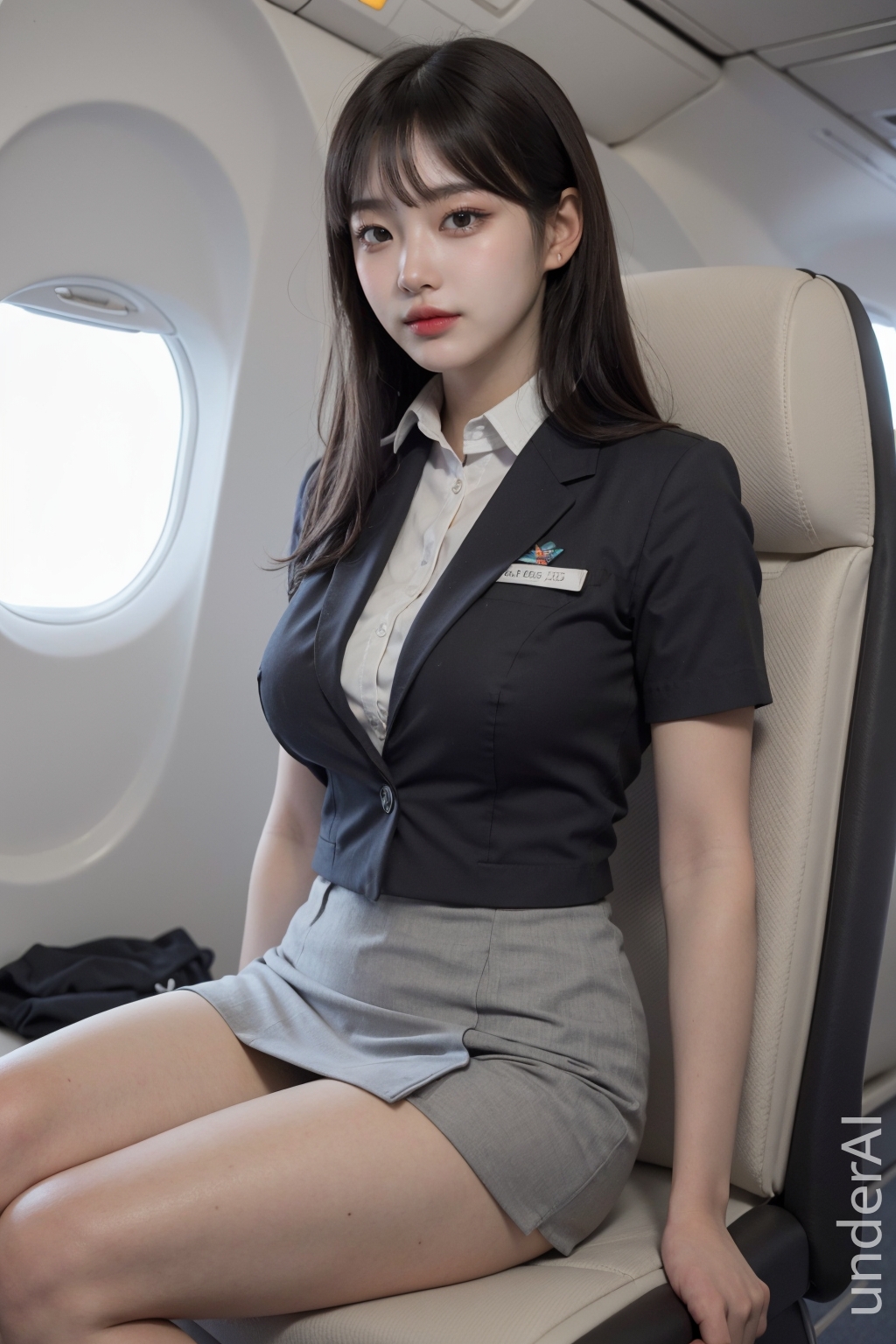 Deviantart Underai flight attendant by underAI on DeviantArt