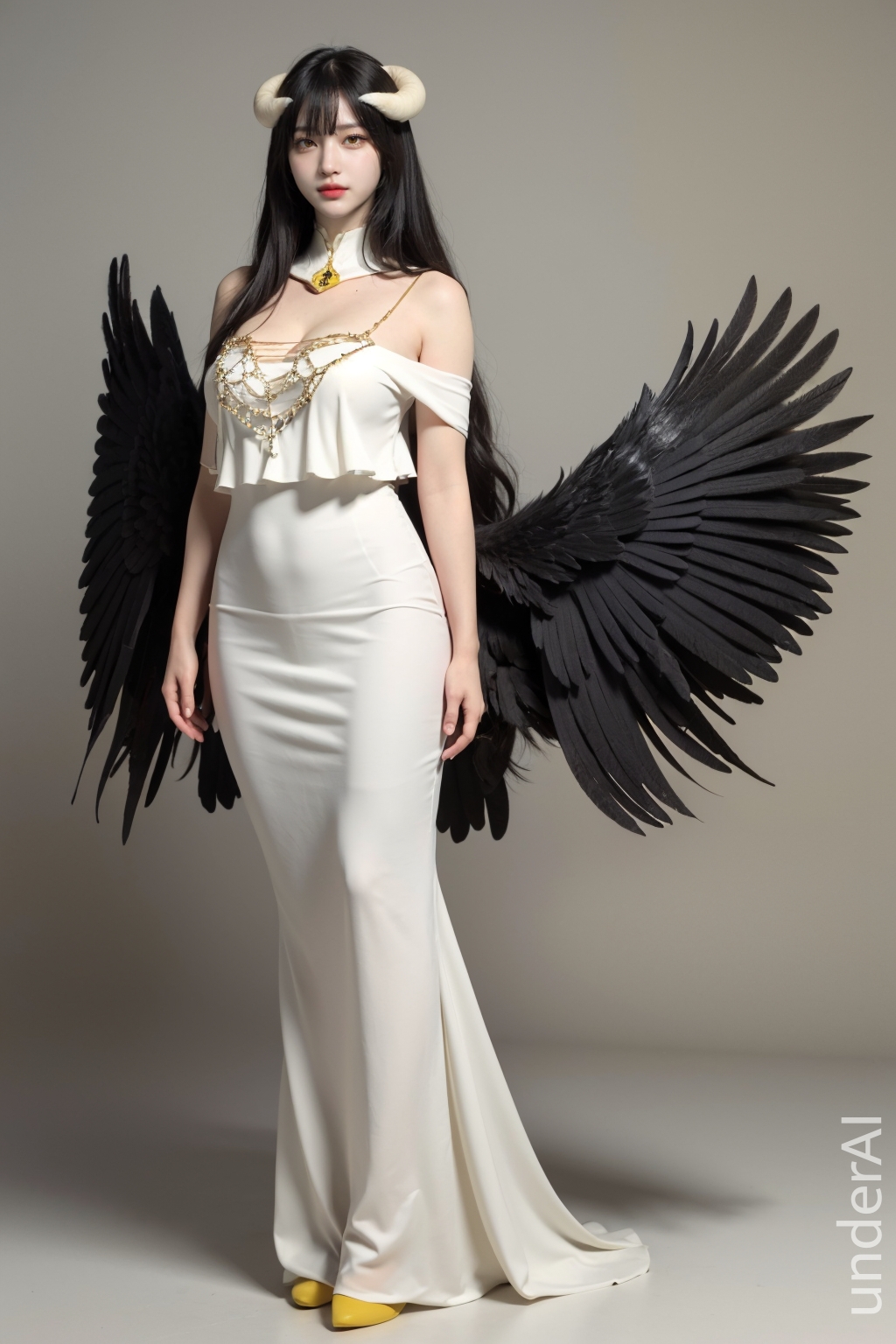 Deviantart Underai Albedo costume by underAI on DeviantArt