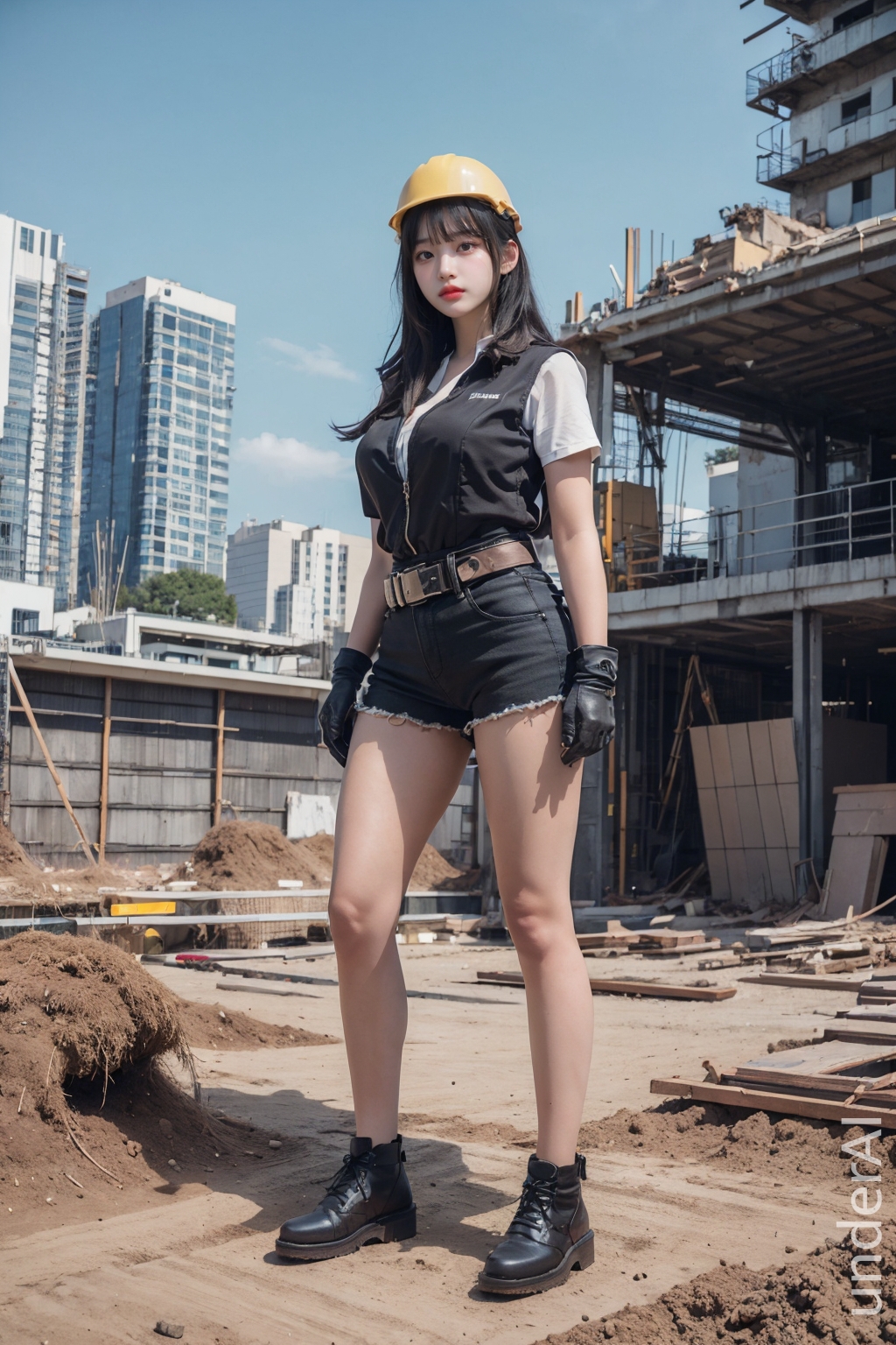 Deviantart Underai construction worker by underAI on DeviantArt
