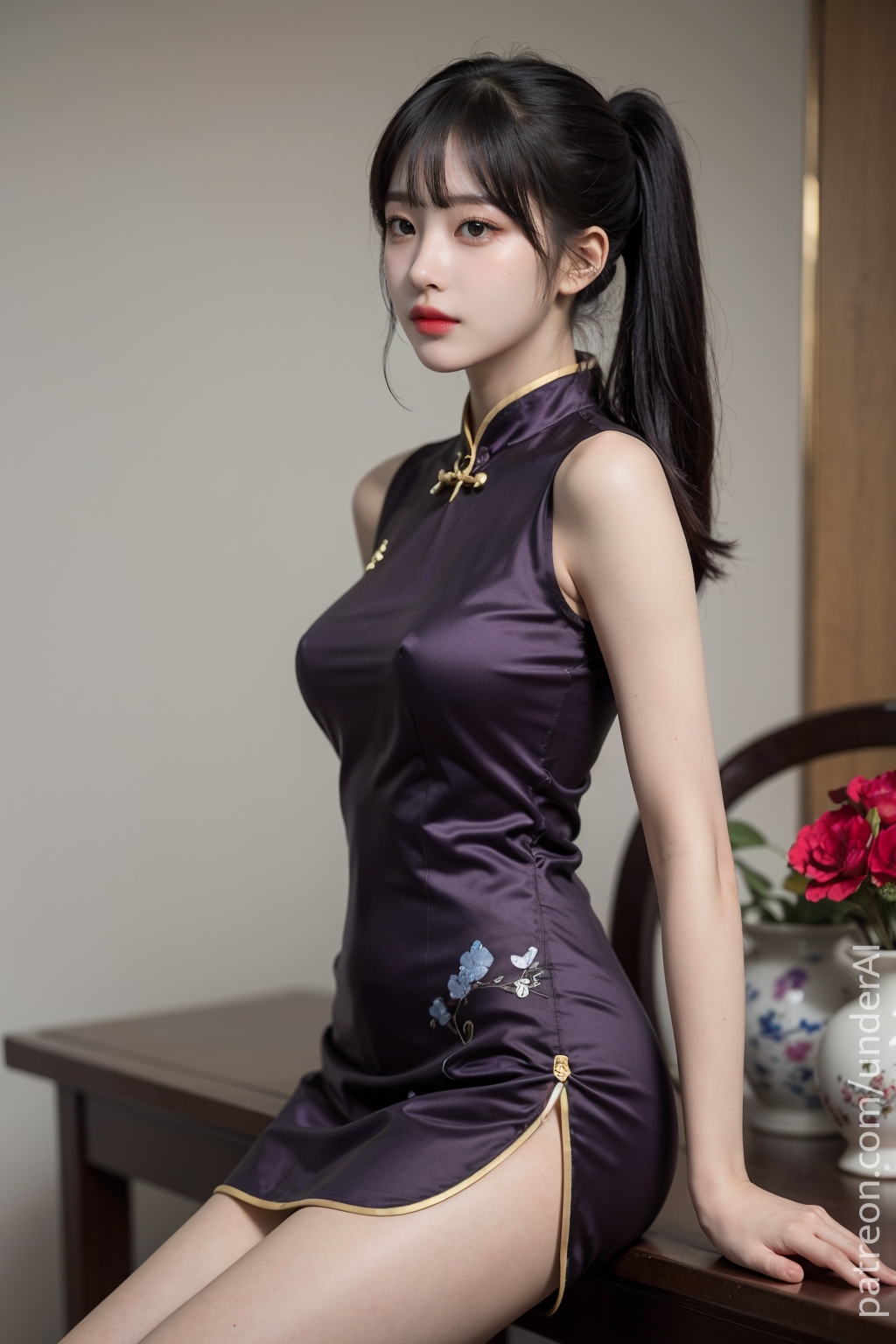 Deviantart Underai qipao by underAI on DeviantArt