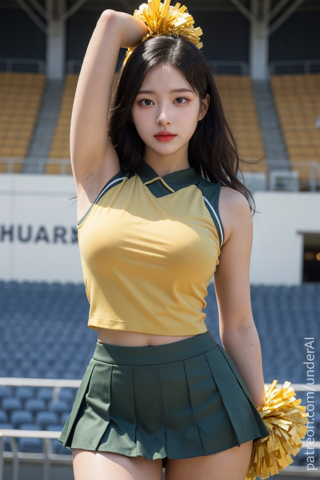 cheerleader by underAI on DeviantArt