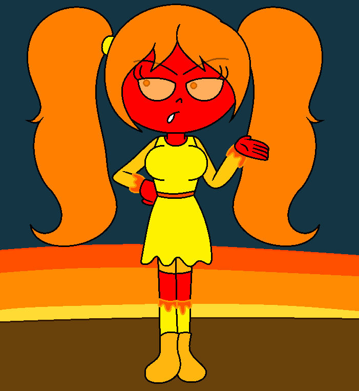 Maria Lava Roff REDESIGN - Maria Lavalight by Arrienne-408 on DeviantArt