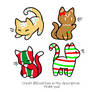 Christmas Treat Cat Adopts (2/4 OPEN)