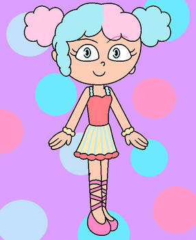 Toon OC - Crystie Candyfluff