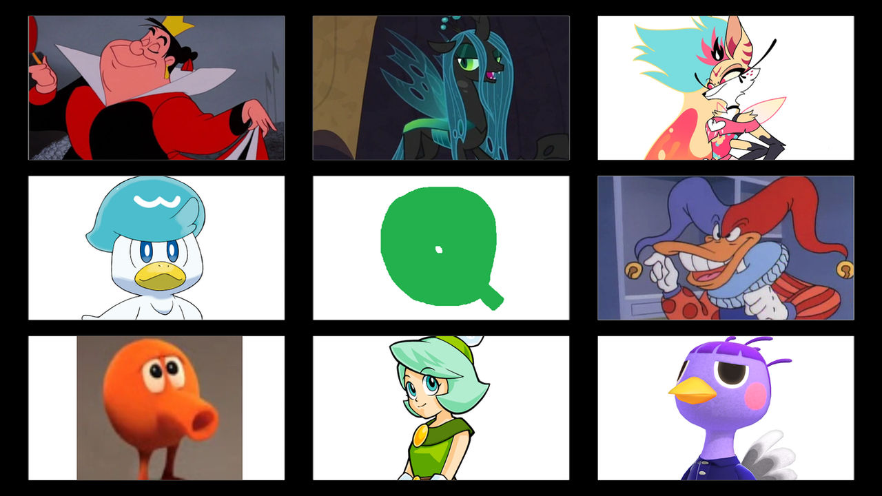 My Favorite Letter Q Characters by Arrienne-408 on DeviantArt