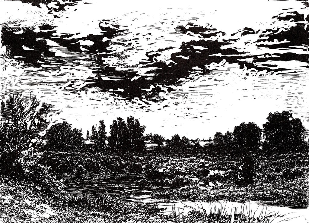 Slavic Mythology -River Valley Notec by masiani
