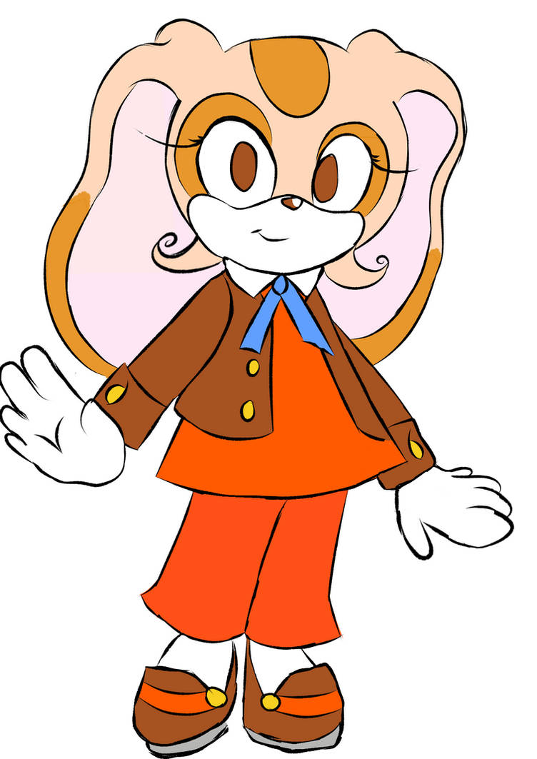 Cream The Rabbit Colors Reverse Cream the rabbit redesign by Hanaheaven on DeviantArt