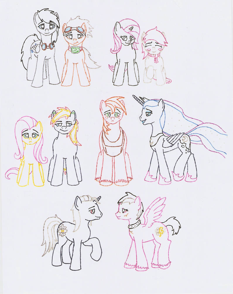 Random Sizes Sw Deviantart Weekly Sketches - Unusual Sizes 1 by Jezendar on DeviantArt