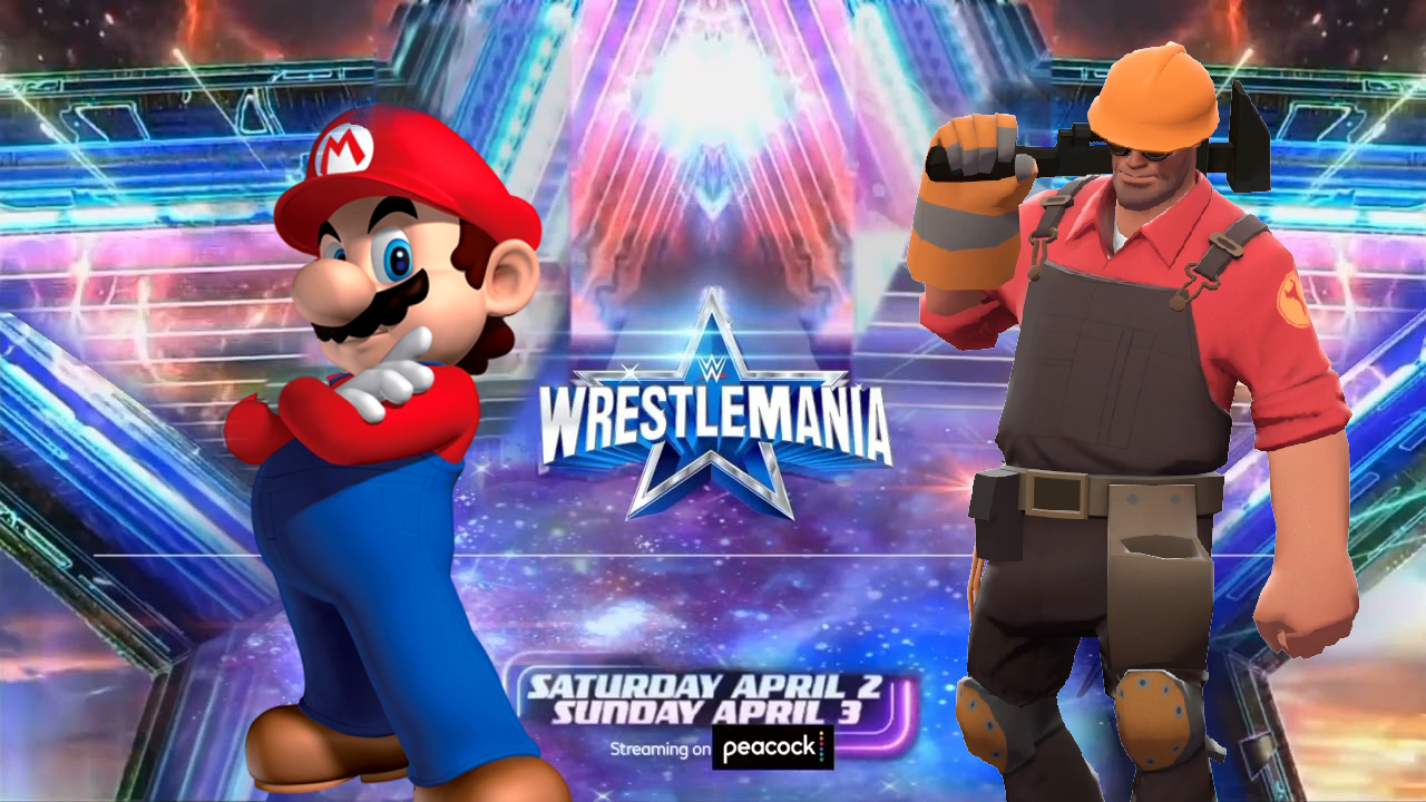 WrestleMania Mario vs. Engineer by GaelGaming1 on DeviantArt
