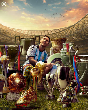 Messi 7 Ballon D'Or Balon de Oro cr6 cr7 MESSI-7 by ElSexteteFCB on  DeviantArt