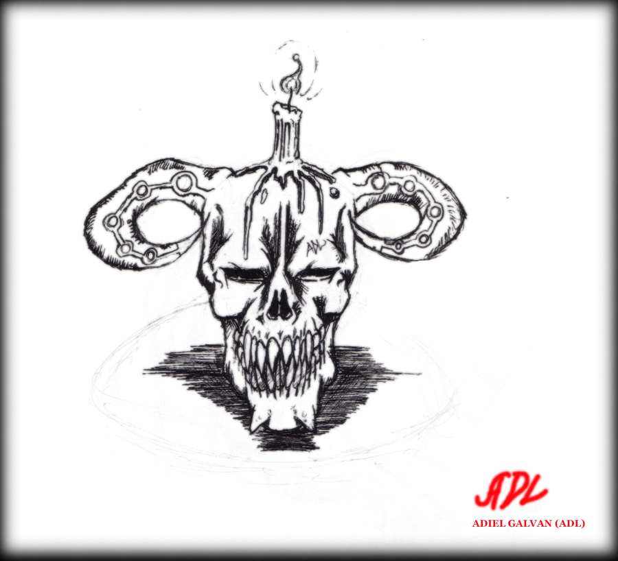 candelabra skull