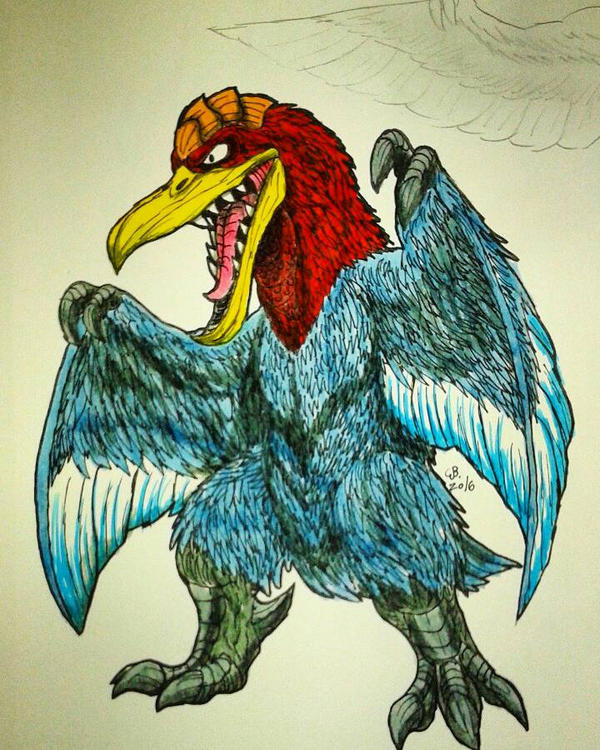 TUKARU - The Prehistoric Bird by Erickzilla on DeviantArt