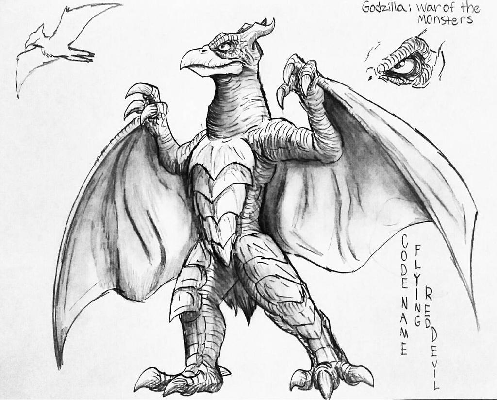 Godzilla : War Of The Monsters : Rodan File by Erickzilla on DeviantArt