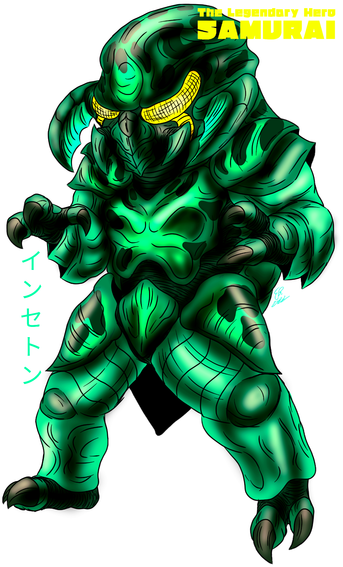 Insectoid Samurai The Legendary Hero SAMURAI : INSECTON by Erickzilla on DeviantArt