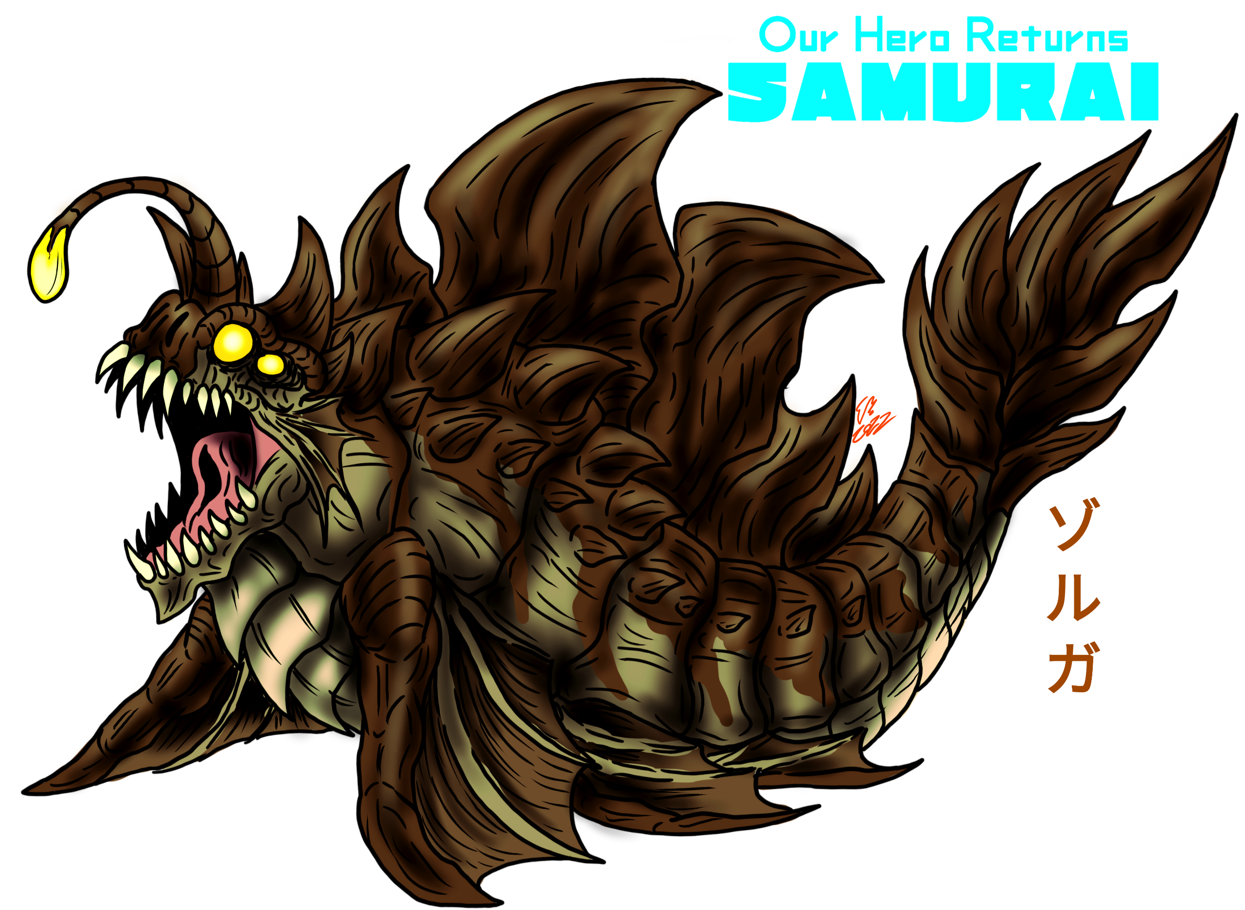 Zorga Ride Line Our Hero Returns : SAMURAI : ZORGA by Erickzilla on DeviantArt