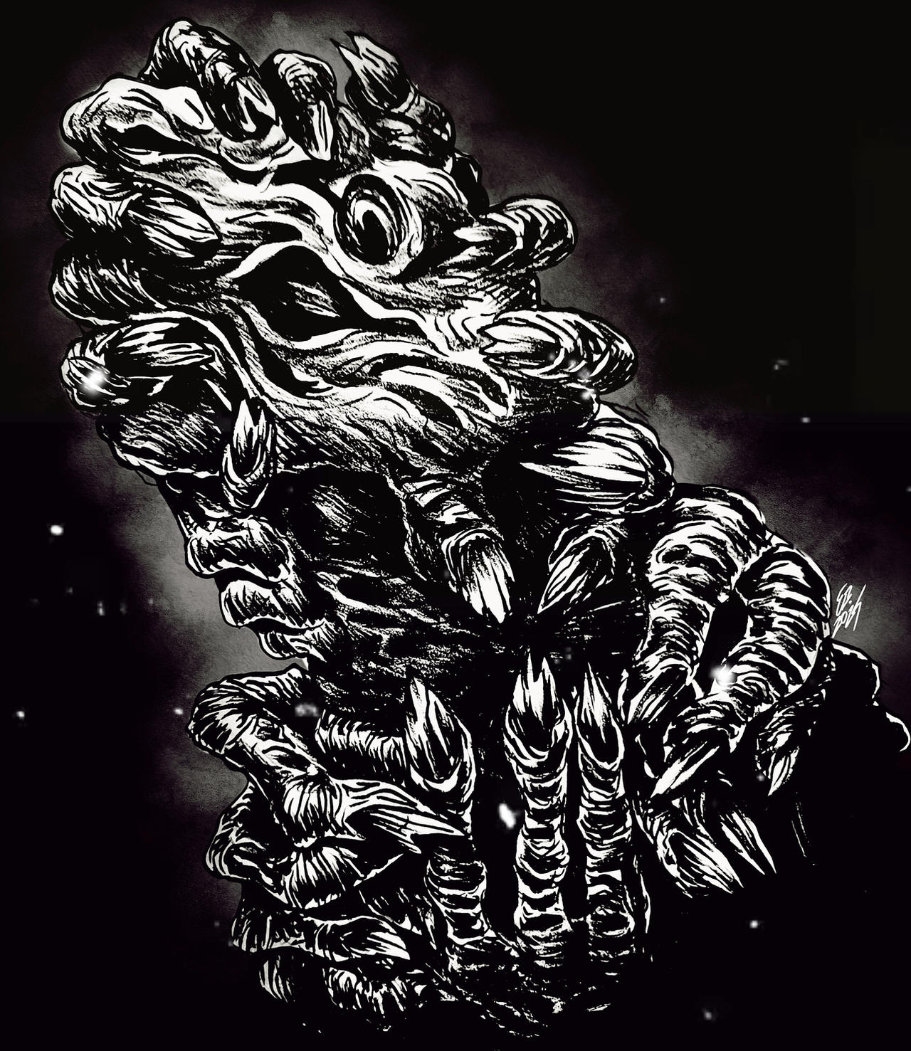Cursed Shell Hand FROM THE UNKNOWN (The Cursed Hands) by Erickzilla on DeviantArt