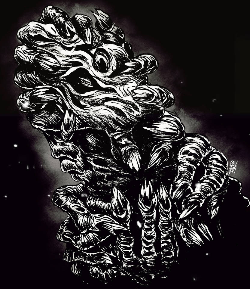 Cursed Shell Hand FROM THE UNKNOWN (The Cursed Hands) by Erickzilla on DeviantArt