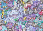 Generation #1 Poison Pokemon by not-fun