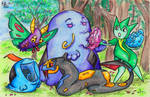 generation #3 poison pokemon by not-fun