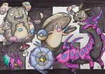generation #5 poison pokemon by not-fun