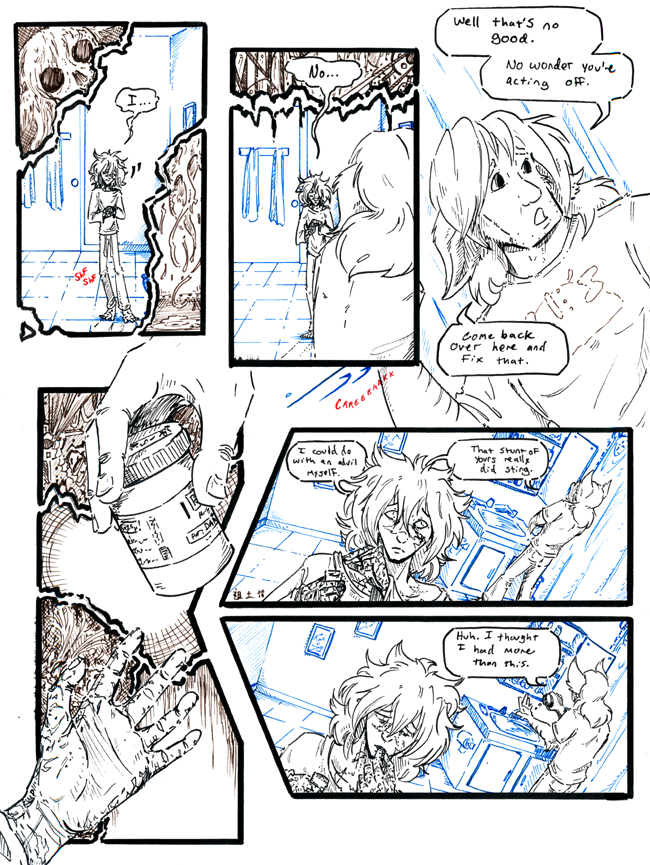 inhuman arc 11 pg 6 -inks stage-