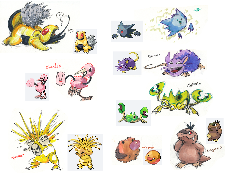 Pokemon fusions