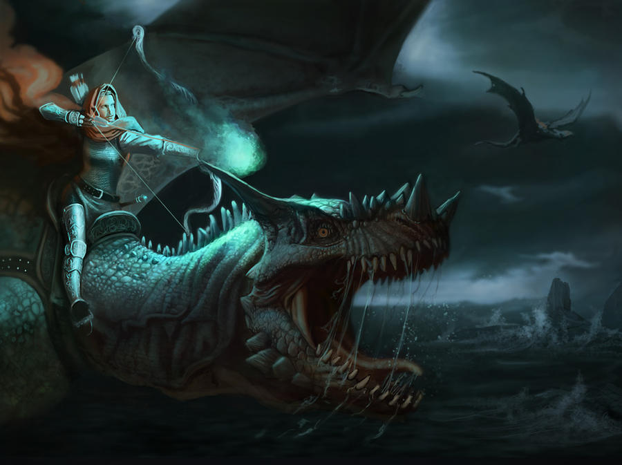 Dragon Rider by daitengu on DeviantArt