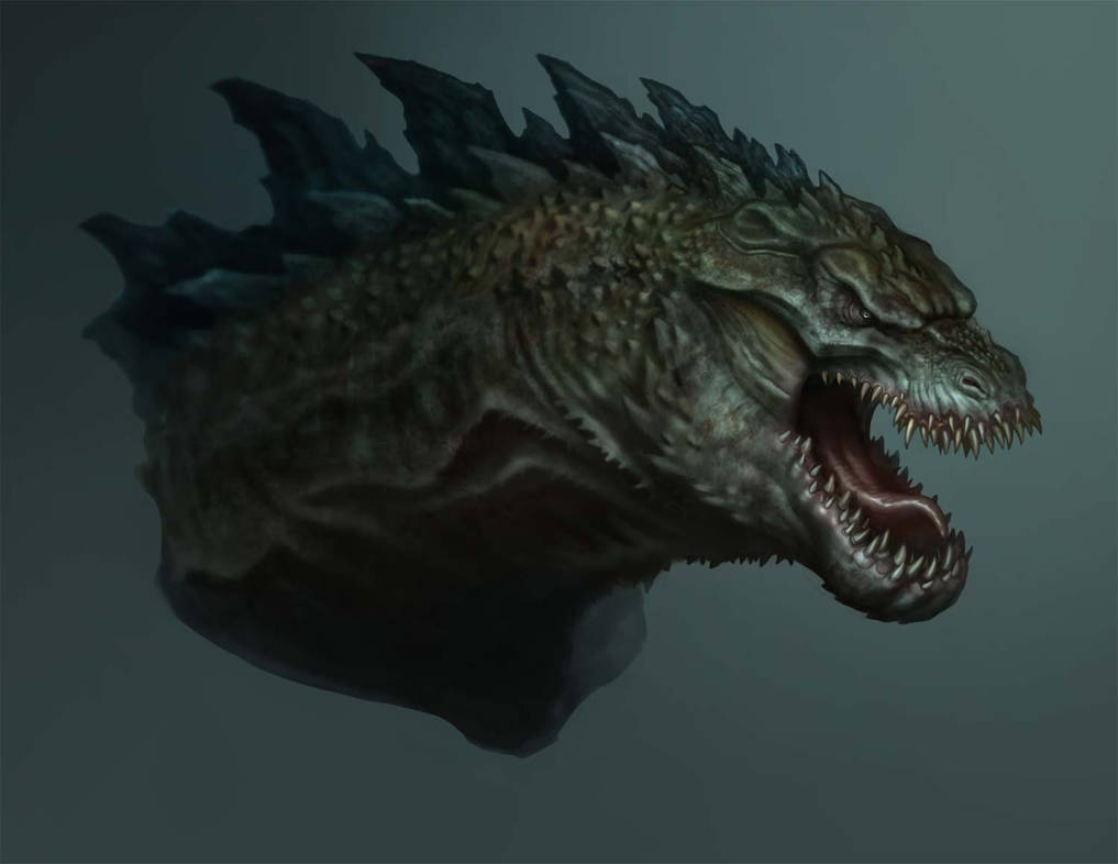 Godzilla Head Design by daitengu on DeviantArt