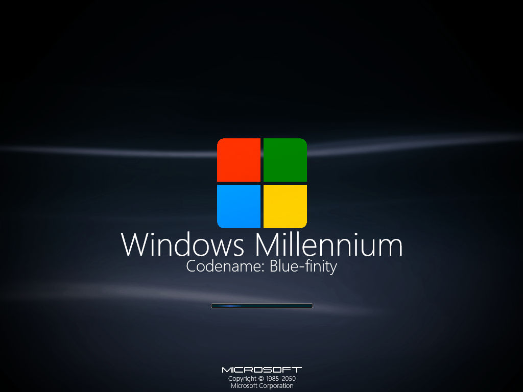 Windows Millennium Blue-finity by wmkos23 on DeviantArt