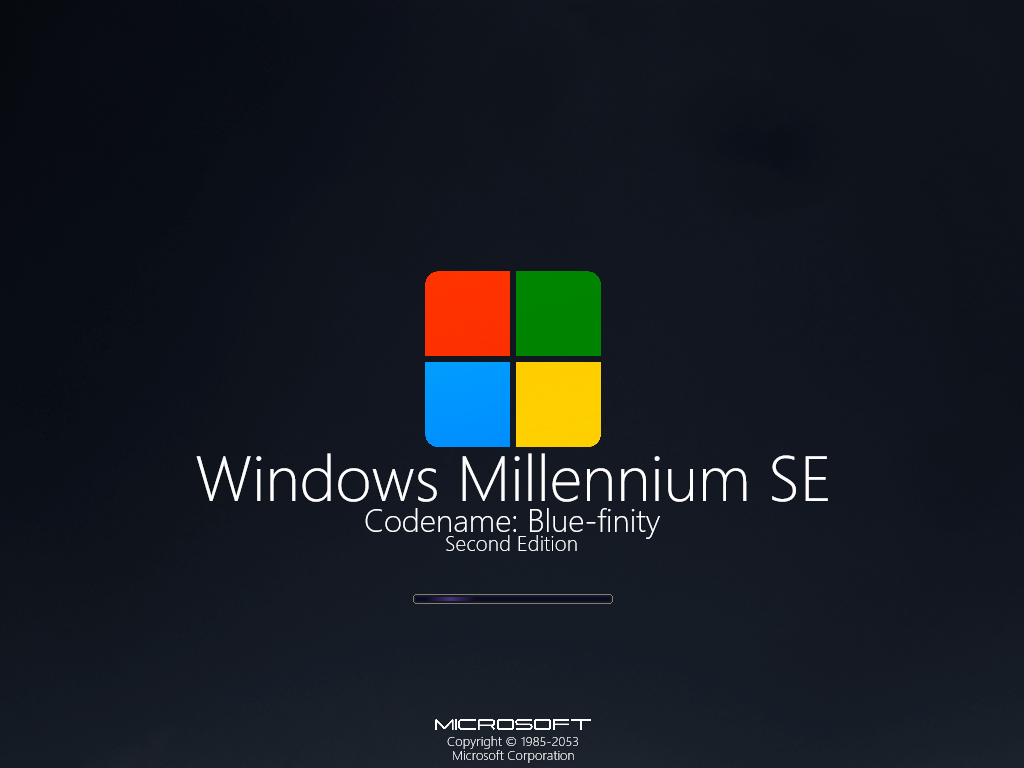 Windows Millennium Blue-finity SE by wmkos23 on DeviantArt