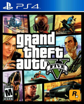Grand Theft Auto V On PS4 (Cover)