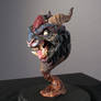 Royal Crusted Foo Dog sculpt