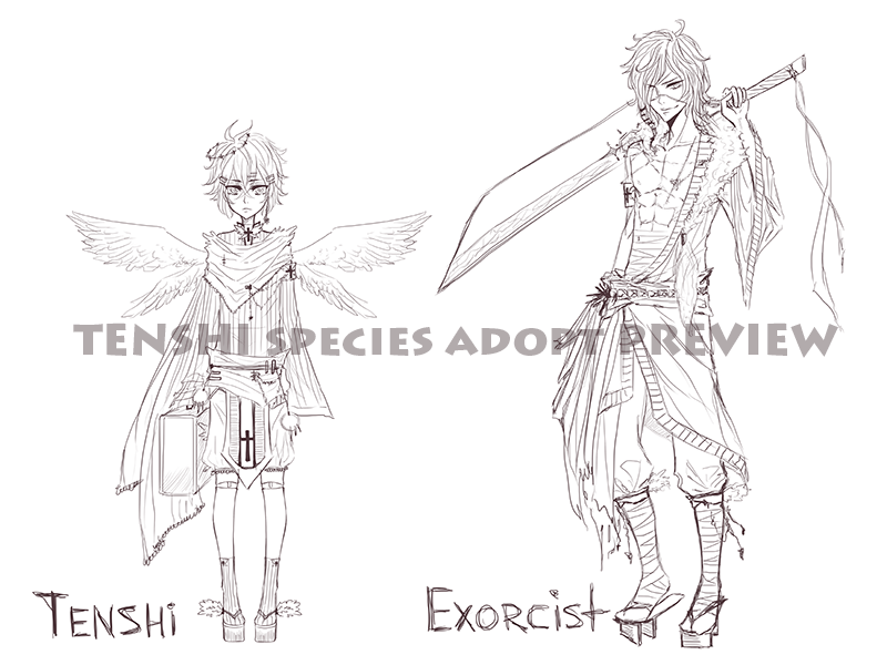 Tenshi species + Exorcist ADOPT Preview