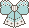 Blue Bow Mini Pixel