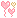 [-ai- ROMANCE] Light Pink Heart Balloons