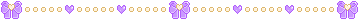 [-ai- ROMANCE] Purple Heart and Bow Divider