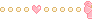 [-ai- ROMANCE] Light Pink Heart and Bow Divider